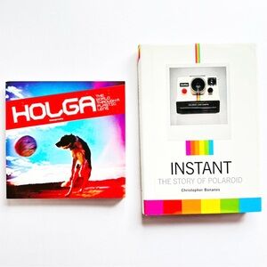 Photography Books Holga and Instant Polaroid Book Set